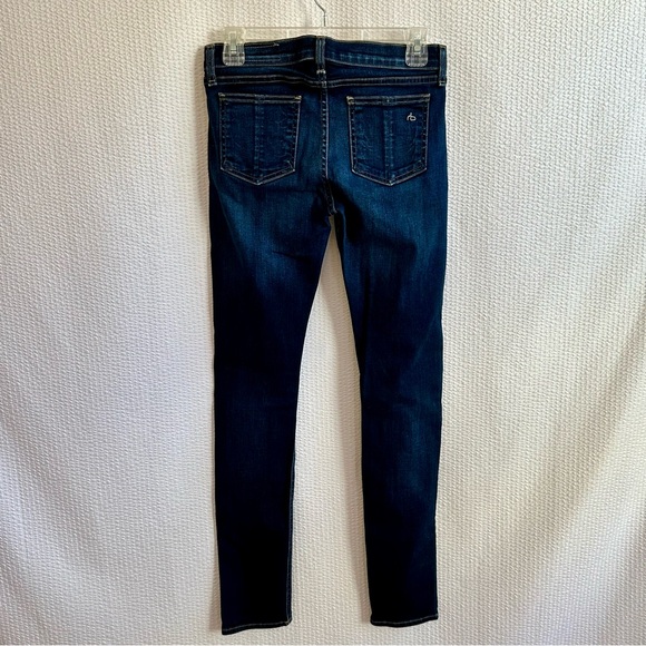 rag & bone Women's Blue Kensington Skinny Jeans Size: 26 - Picture 2 of 9